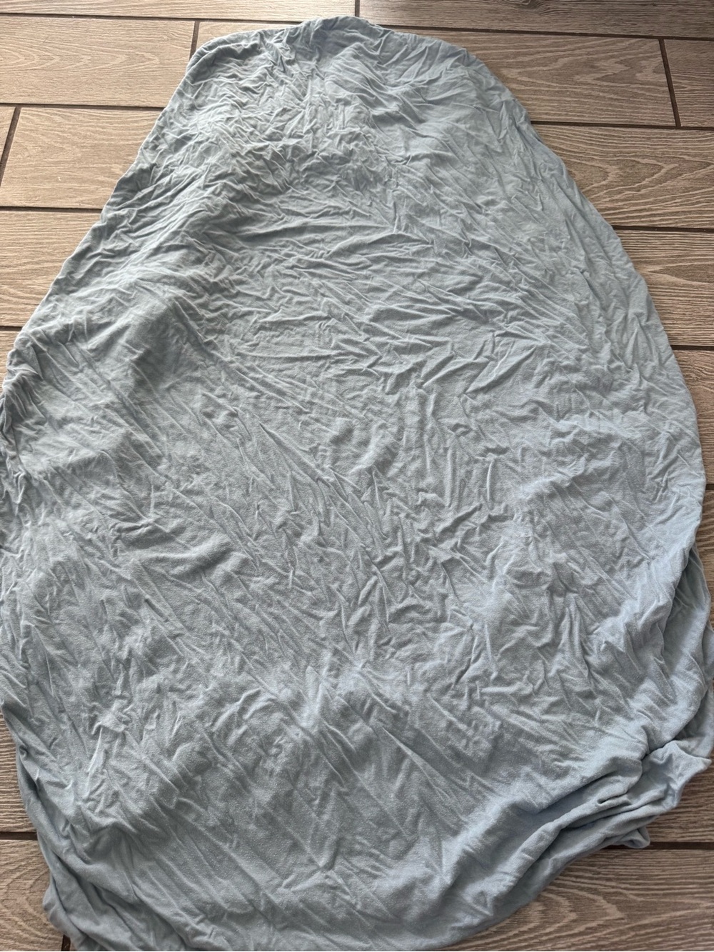 Kyte BABY Crib Fitted Sheet in Slate Light Blue-Gray
